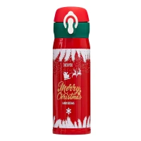 eCa BD39CZE Vánoční termoska 500 ml, červená