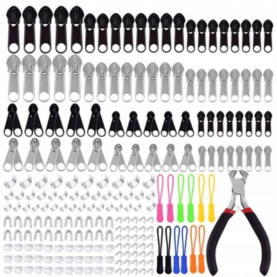 Pronett XJ5887 Sada na opravu zipu 211 ks + kleště