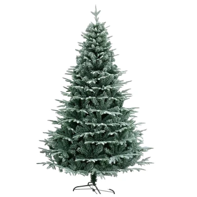eCa CHO01 Umělý vánoční strom, zasněžený, 150 cm