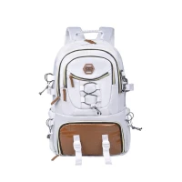 eCa PL181 Univerzální cestovní batoh, USB, voděodolný, 30 l, 52 x 34 x 19 cm, šedá