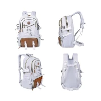 eCa PL181 Univerzální cestovní batoh, USB, voděodolný, 30 l, 52 x 34 x 19 cm, šedá