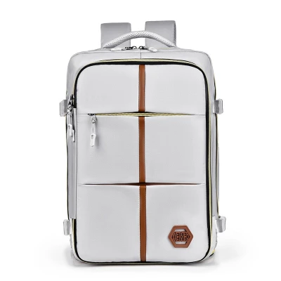eCa PL180 Elegantní cestovní batoh / kabinové zavazadlo, 25 l, 42 x 28 x 21 cm, šedá