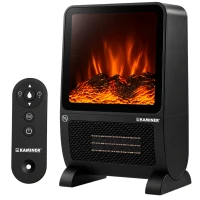Kaminer 26317 Elektrický ohřívač s efektem krbových kamen, 2000W