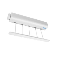 Pronett XJ5926 Samonavíjecí sušák na prádlo, 5 lanek, bílý