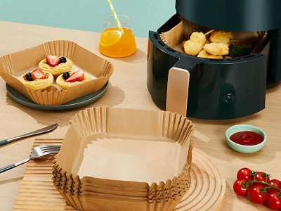 Pronett XJ5668 Papierová vložka do teplovzdušnej fritézy 16 cm, 100 ks