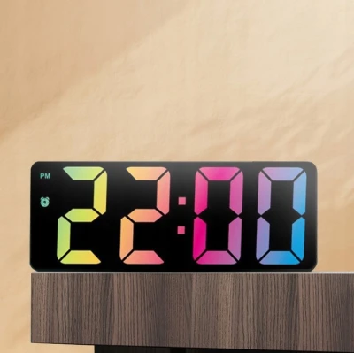 Pronett XJ5828 Multifunkčné hodiny s budíkom a teplomerom, čierne