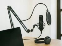 Verk 27598 Profesionálny štúdiový mikrofón s držiakom, USB, BM800 3.0M