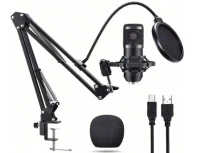 Verk 27598 Profesionálny štúdiový mikrofón s držiakom, USB, BM800 3.0M