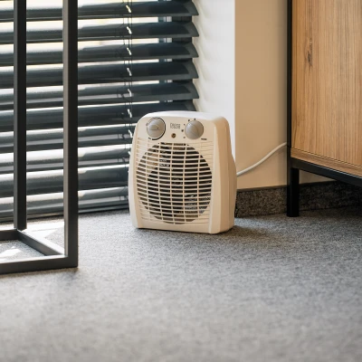 Teesa TSA8059 Teplovzdušný ventilátor 800/1200/2000 W, bílý