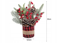 Verk 26226 Vánoční dekorace na stůl 30 cm