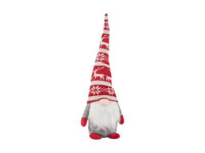 Verk 26243 Vianočná dekorácia Elf 48 cm, sivá