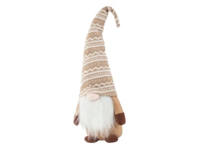 Verk 26243 Vánoční dekorace Skřítek 48 cm, hnědý