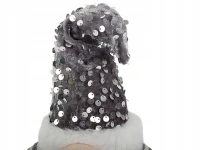 Verk 26244 Vianočný škriatok LED 28 cm, sivý