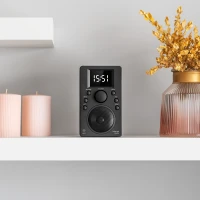 Kruger&Matz KM0818.1 Prenosné internetové rádio, Wi-Fi, Bluetooth, FM, čierne