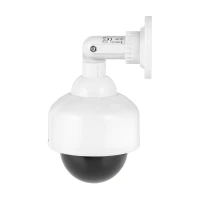 Cabletech URZ1008 Atrapa bezpečnostní kamery kulatá s LED diodou