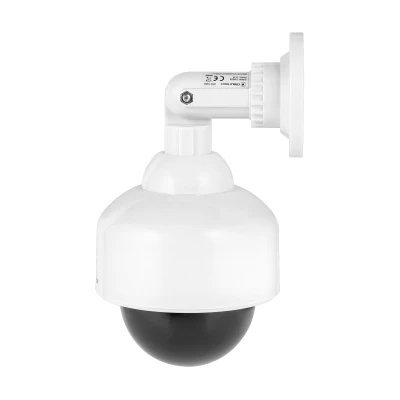 Cabletech URZ1008 Atrapa bezpečnostní kamery kulatá s LED diodou