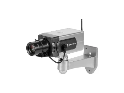 Cabletech URZ0990 Atrapa bezpečnostní kamery s pohybovým senzorem a LED diodou