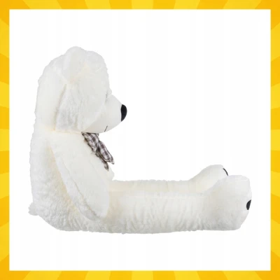 Kruzzel 26091 Velký plyšový medvěd 140 cm, krémový