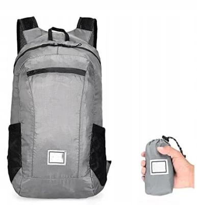 Pronett XJ5859 Lehký skládací batoh 20 L, černý