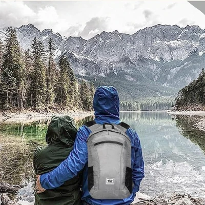 Pronett XJ5859 Lehký skládací batoh 20 L, černý