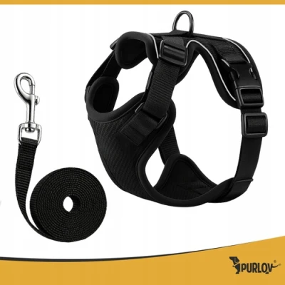 Purlov 26870 Postroj pro psa vel. M černý