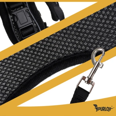 Purlov 26870 Postroj pro psa vel. M černý