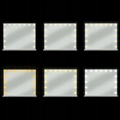 Soulima 26129 Kozmetické zrkadlo s 15 LED svetlami, 58 x 46 cm