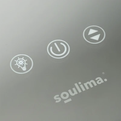 Soulima 26129 Kozmetické zrkadlo s 15 LED svetlami, 58 x 46 cm