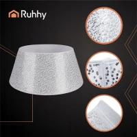 Ruhhy 25361 Kryt na vianočný stromček 60 x 22 cm, strieborný