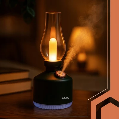 Ruhhy 26454 Zvlhčovač vzduchu s nočným svetlom Aive, 14 RGB LED diód