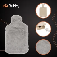 Ruhhy 26383 Láhev zahřívací termofor s fleecovým obalem 1,8 l