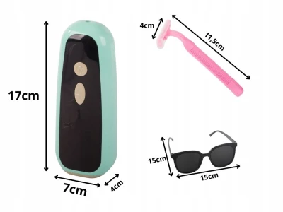 Verk 24589 IPL Epilátor pro trvalé odstranění chloupků, bílý