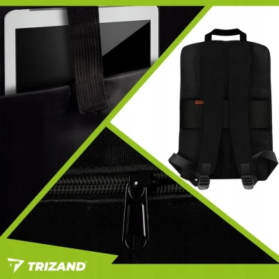 Trizand 26895 Cestovní batoh do letadla 20 l, černý