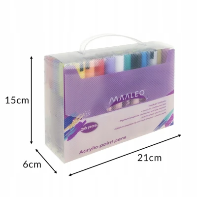 Maaleo 25813 Akrylové fixy sada 36 ks