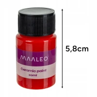 Maaleo 26296 Sada barev na sklo a keramiku 12 x 20 ml