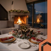 Ruhhy 26382 Sada LED svíček na baterie 15 cm, 12 ks, černé 