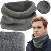 Trizand 20674 Pánsky zimný nákrčník, sivý