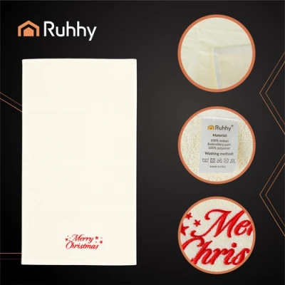 Ruhhy 26612 Súprava uterákov s vianočným motívom 50 x 100 cm, 2 ks