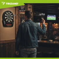 Trizand 26307 Elektronický terč na šípky s príslušenstvom 43 x 51,5 cm