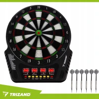 Trizand 26307 Elektronický terč na šípky s príslušenstvom 43 x 51,5 cm