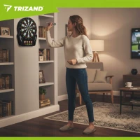 Trizand 26307 Elektronický terč na šípky s príslušenstvom 43 x 51,5 cm