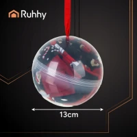 Ruhhy 26438 Vánoční ponožky v baňce, vel. 38 - 43, 3 páry