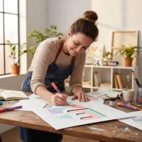 Maaleo 25743 Akrylové fixy sada 12 ks