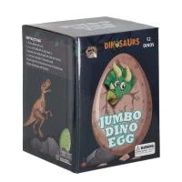 KIK KX2963 Sada pro malé archeology - dinosauří vejce, 12 figurek dinosaurů