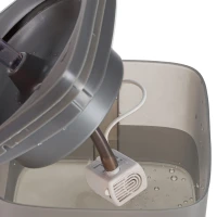 KIK KX2981 Fontána pro domácí mazlíčky 2000 ml, USB, šedá