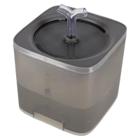 KIK KX2981 Fontána pro domácí mazlíčky 2000 ml, USB, šedá