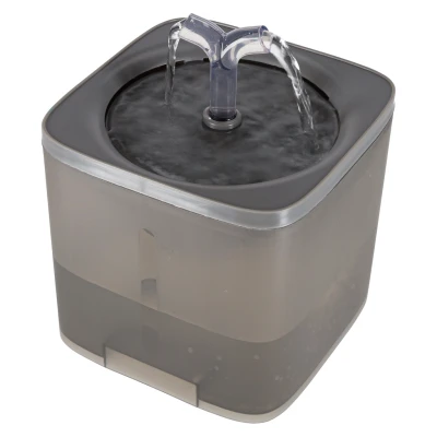 KIK KX2981 Fontána pro domácí mazlíčky 2000 ml, USB, šedá