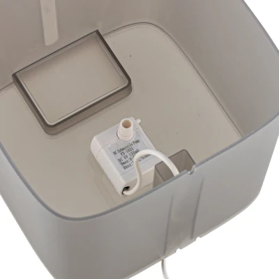 KIK KX2981 Fontána pro domácí mazlíčky 2000 ml, USB, šedá