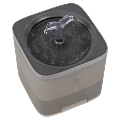KIK KX2981 Fontána pro domácí mazlíčky 2000 ml, USB, šedá