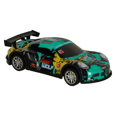 KIK KX3374 Sportovní RC auto na dálkové ovládání 3.7 V, černo-zelené